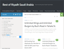 Tablet Screenshot of bestofriyadh.com